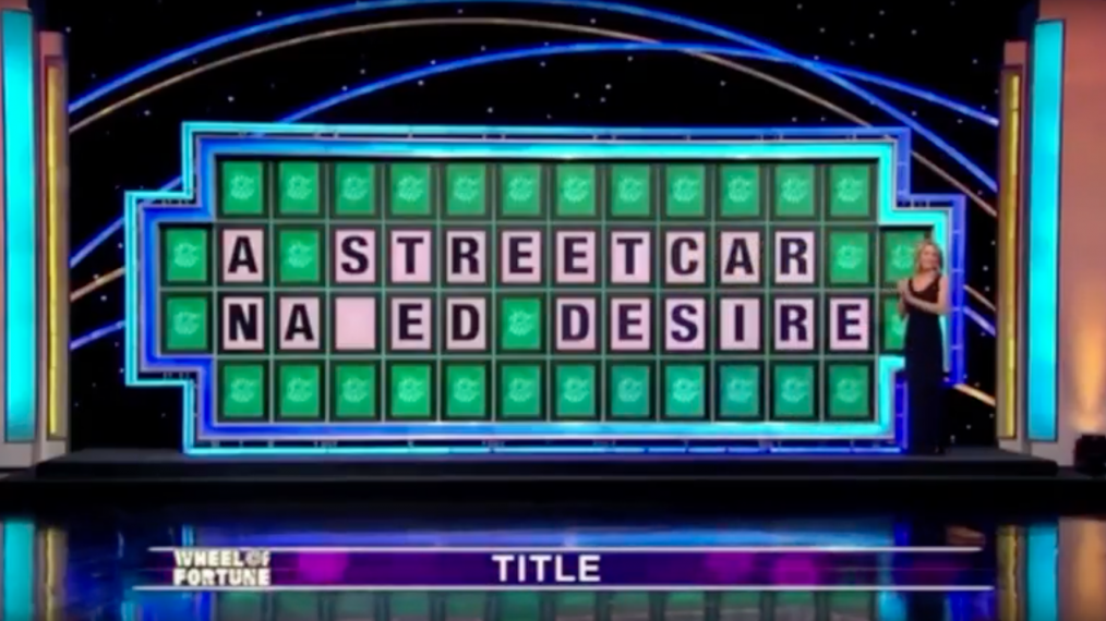 The game show wheel of fortune is an example of quizlet